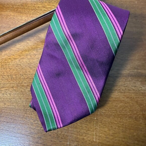 Brooks Brothers Other - Brooks Brothers - "346" Pure Silk Striped Tie